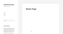 Desktop Screenshot of gulfsouthsigns.com